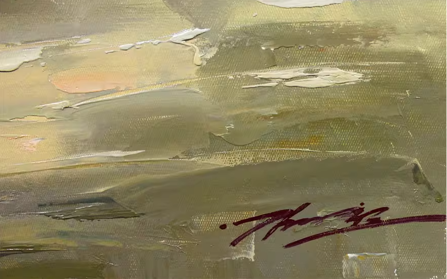 Original Oil Painting – Ballerina | Hand-Painted Impressionist Dancer Figurative Art by Kim Young Chul 1175