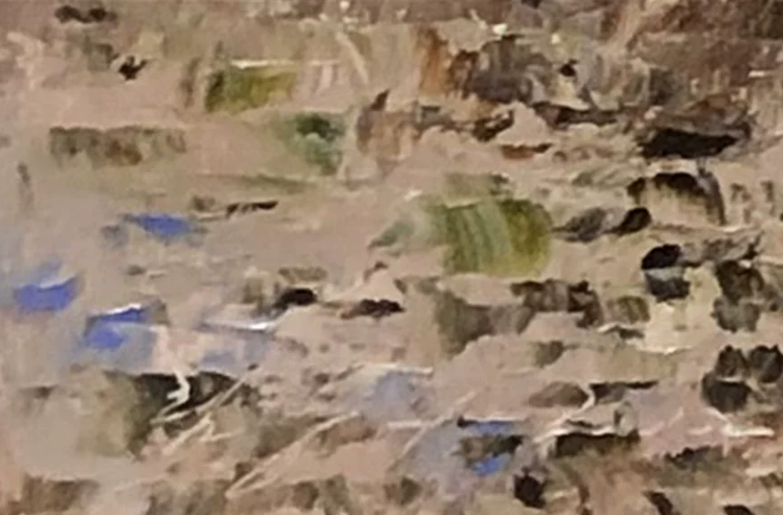 Original Oil Painting "Boating on the River" by Lim Seung Hee (Grade 1 Artist) | 54x37cm Ethereal Mountain & River Landscape 9316