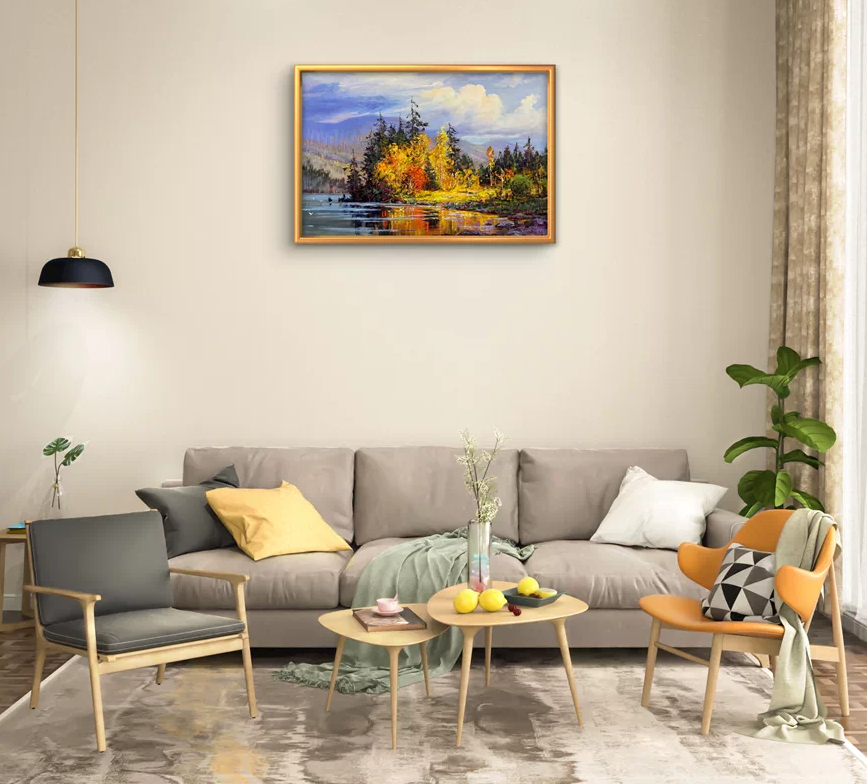 Golden Autumn Oil Painting “Golden Autumn” 19030