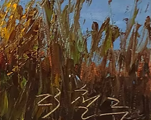 Original Oil Painting "Water and Sky Merge in One Hue" by First-Class Artist Kim Cheol-jun | Hand-Painted Sunset Landscape Wall Art 12988