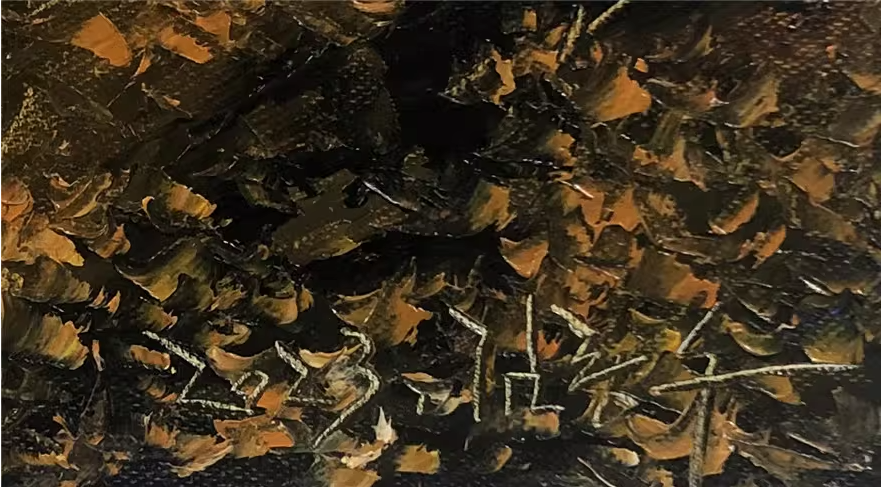 Original Oil Painting – Forest Steps | Hand‑Painted Impressionist Woodland Path Landscape Art by Kim Jong Su 11923