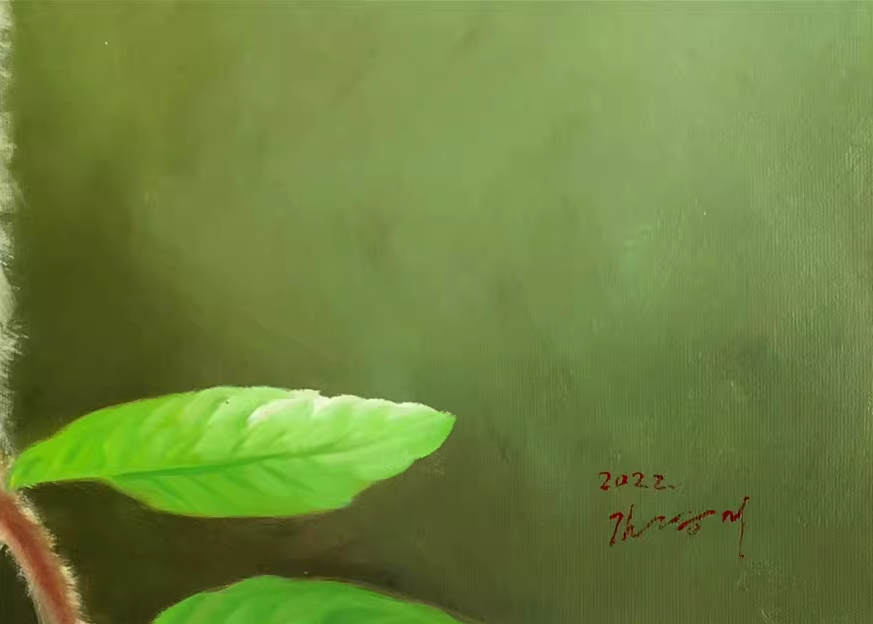 Original Oil Painting – Colorful Tropical Bird | Hand-Painted Hyper-Realist Bird & Animal Art by Kim Kyung Mi G2074