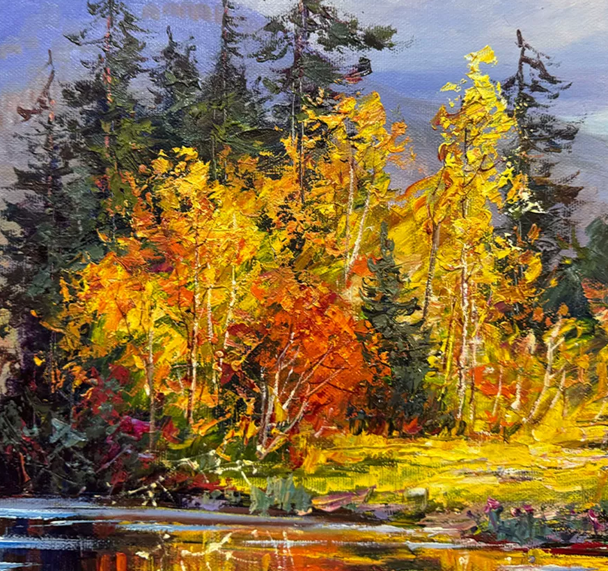Golden Autumn Oil Painting “Golden Autumn” 19030